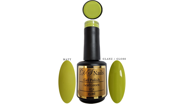 Gellack für Naturnägel und Gelnägel mit Farbdisplay